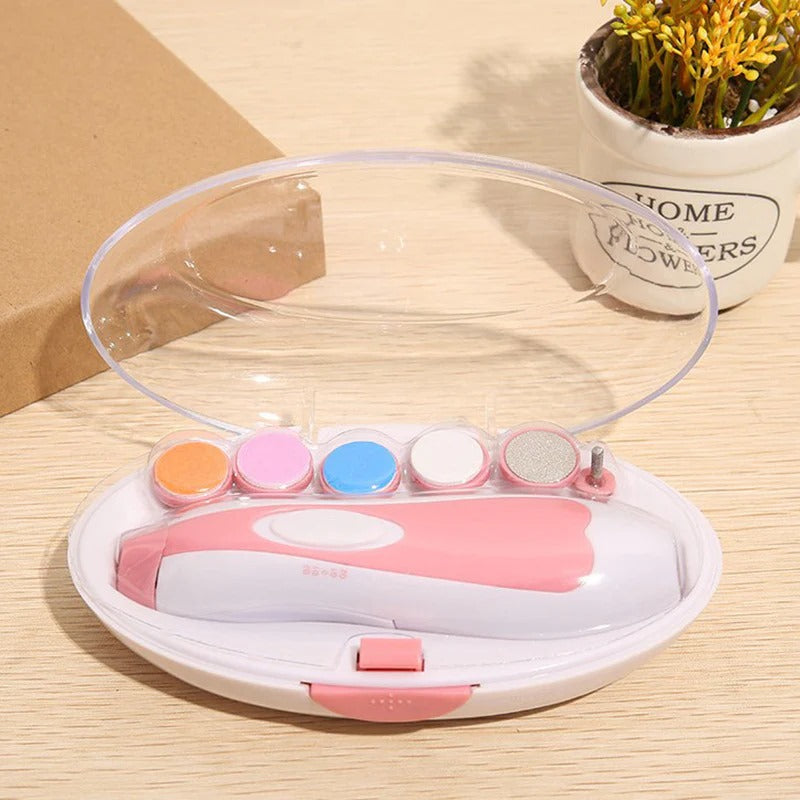 Electric Baby Nail Trimmer Set – Safe Nail Care Kit for Babies & Adults