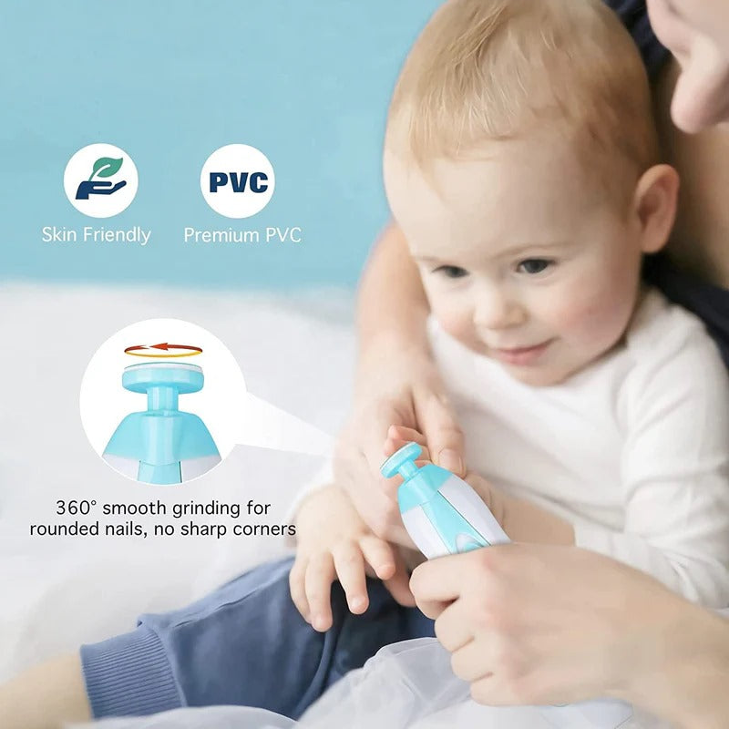 Electric Baby Nail Trimmer Set – Safe Nail Care Kit for Babies & Adults